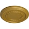 Ekena Millwork Federal Roped Small Ceiling Medallion (Fits Canopies up to 6"), 12 5/8"OD x 1 1/8"P, Pharaohs Gold CM12FEPGS - alternate 3